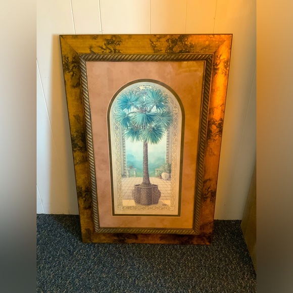 JANET KRUSKAMP PRINT FRAMED PICTURE SIGNED